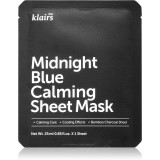 Cumpara ieftin Klairs Midnight Blue Calming Sheet Mask mască textilă calmantă 25 ml