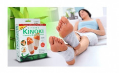 Detoxifierea generala a organismului cu set de 10 Plasturi Kinoki Mania foto