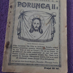 Carte/brosura veche 1943,PORUNCA II a,Protos.NICODIM MANDITA,,Fantana Darurilor,