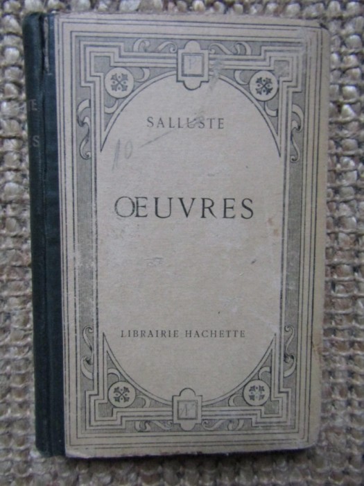 Sallustius / De Conjuratione Catilinae, De Bello Jugurthino