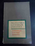 Prezentarea Lucrarilor Stiintifice Metodologia Activitatii Au - Barbu B. Berceanu Iulian Panaitescu ,544347