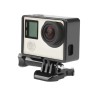 Rama Protectie GoPro Hero 3/3+/4, Carcasa Prindere + QR Buckle, Compatibila GoPro Hero 3 3+ 4