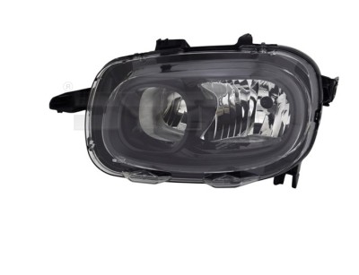 Far CITROEN C3, 11.2016-, partea Stanga, TYC, tip bec H7+H7; electric; cu motor; halogen foto