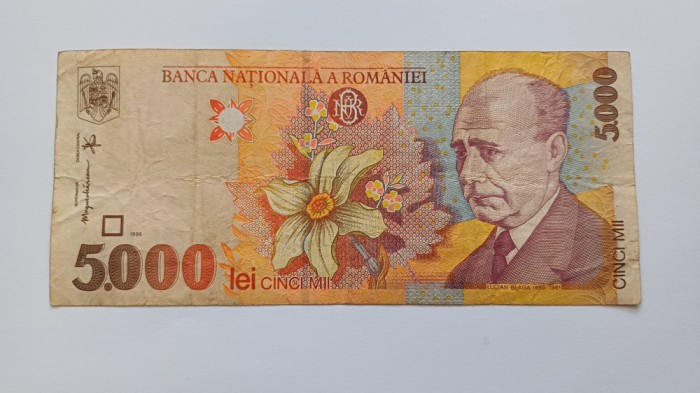 Romania -5000 lei 1998