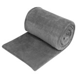 Cumpara ieftin Patura Catifelata Dubla Gri 230x220cm