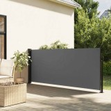 vidaXL Copertina laterală retractabilă, antracit, 100x300 cm
