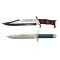 Set doua cutite de vanatoare First Blood, IdeallStore&reg;, teaca inclusa