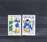 M1 TX6 7 - 1982 - Ziua marcii postale romanesti, Posta, Nestampilat