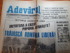 Adevarul 31 decembrie 1989- revolutia romana,traiasca romania libera