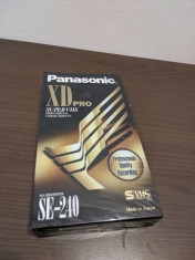 Panasonic Profesionala vhs caseta video noua sigilata de 4 ore. foto