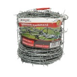 Rola sarma ghimpata zincata 100 m pentru gard, distanta ghimpi 11-14 cm