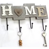 Cumpara ieftin Cuier din Lemn Home cu 4 Carlige 28x16.5cm