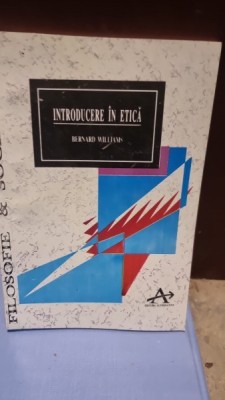 Introducere in etica - Bernard Williams foto