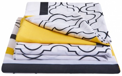 Lenjerie de pat bumbac polycotton, SomnART, pentru pat de o persoana (fata perna 50x70, cearceaf pat 150x240, cearceaf pilota 150x200), Caliope foto
