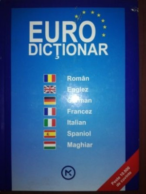 Euro dictionar- Henri si Monique Goursau foto