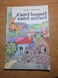 Carte pentru copii - catei bogati,catei saraci - din anul 1997