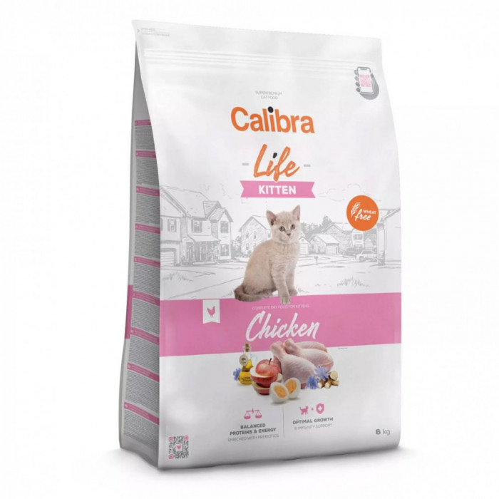Calibra Cat Life Kitten Chicken 6 kg