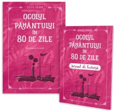 Ocolul Pamantului in 80 de zile + jurnal de lectura - Kreativ