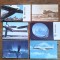 Lot 7 carti postale + 1 Buletin impresii TAROM / CD1P