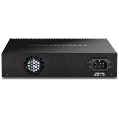 Switch 12 porturi SFP+ 1/10G, 1 x consola RJ45, management, 1U - TRENDnet TL2-F7120 SafetyGuard Surveillance foto