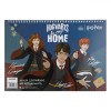 Bloc Desen Spirala, Harry Potter, Autocolante, Multicolor, 33x23cm, 16 File, Oem