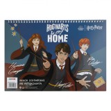 Bloc Desen Spirala, Harry Potter, Autocolante, Multicolor, 33x23cm, 16 File