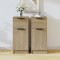 vidaXL Dulapuri, 2 buc., stejar sonoma, 30x30x70 cm, lemn compozit