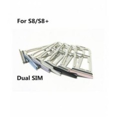 Suport sim si card Samsung Galaxy S8 G950F Argintiu Service Pack