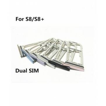 Suport sim si card Samsung Galaxy S8 G950F (SINGLE SIM) Auriu Service Pack foto