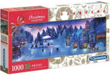 Puzzle Panoramic 1000 piese Christmas Dream, Clementoni