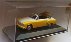 Macheta Wartburg 311-1 Cabriolet 1958 galben - Minichamps 1/43