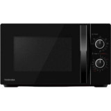 Cuptor cu microunde Toshiba MWP-MG20PBK, 700W, 20 L, panou mecanic, 5 trepte, grill, Negru