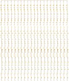 Instalatie perdea LED de Craciun 160 becuri, lumina calda, 1,5x2 m