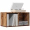 Gossi cutie de depozitare lemn vechi 69,5x34x36 cm lemn prelucrat