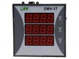 Voltmetru Digital cu LED pentru Montare 12-400V &plusmn;1%