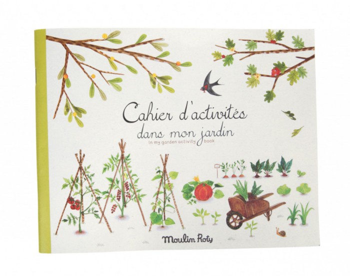 Caiet de activitati Gradina mea Moulin Roty