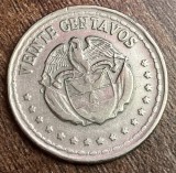 C50 - Moneda foarte veche - Columbia - 20 centavos - 1956