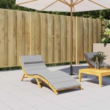 vidaXL Pernă de șezlong, gri, 180x60x4 cm, textil Oxford 361853