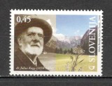 Slovenia.2008 150 ani nastere J.Kugy-alpinist si scriitor MS.508