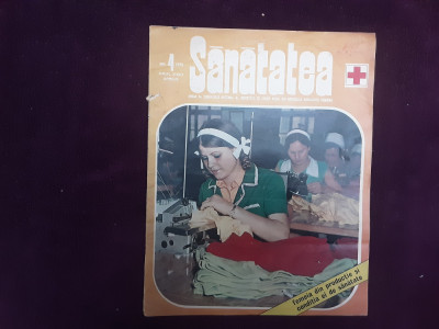 Revista Sanatatea Nr.4 - 1975 foto