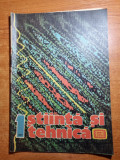 revista stiinta si tehnica ianaurie 1987-articol florile cheilor turzii