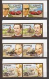 ST. VINCENT 1987 AUTOMOBILE ( serie dantelata x 2 ) MNH, Nestampilat