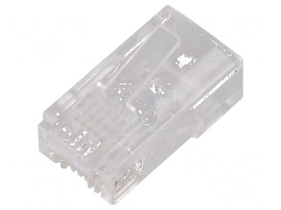 Conector RJ45 Cat 6 8p8c mufă de trecere foto