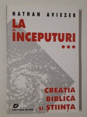 Religie Nathan Aviezer La inceputuri Creatia biblica si stiinta