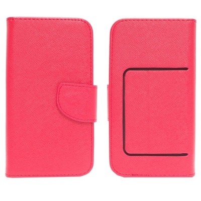 Husa Universala 4.5&amp;quot; - Fancy Book (Rosu) foto