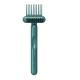 Cumpara ieftin Perie verde 16 x 5 cm pentru curatarea parului de pe perii si piepteni