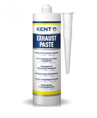 Pasta de etansare evacuare KENT 150 ml, tub silicon rezistent la caldura si aer -50&amp;deg;C to +1500&amp;deg;C , beige, pentru teava esapamant foto