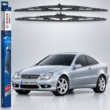Cumpara ieftin Ștergătoare Mercedes-Benz C-Class Coupe CL203 2001&ndash;2003 | Twin Spoiler 801S &ndash; BOSCH