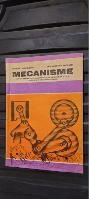 MECANISME MATE -FIZICA CLASA A XI A SI SCOLI PROFESIONALE MANOLESCU POPOVICI foto