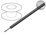 Cablu HookUp Wire Litat Negru 24AWG 30,5m PVC 600V